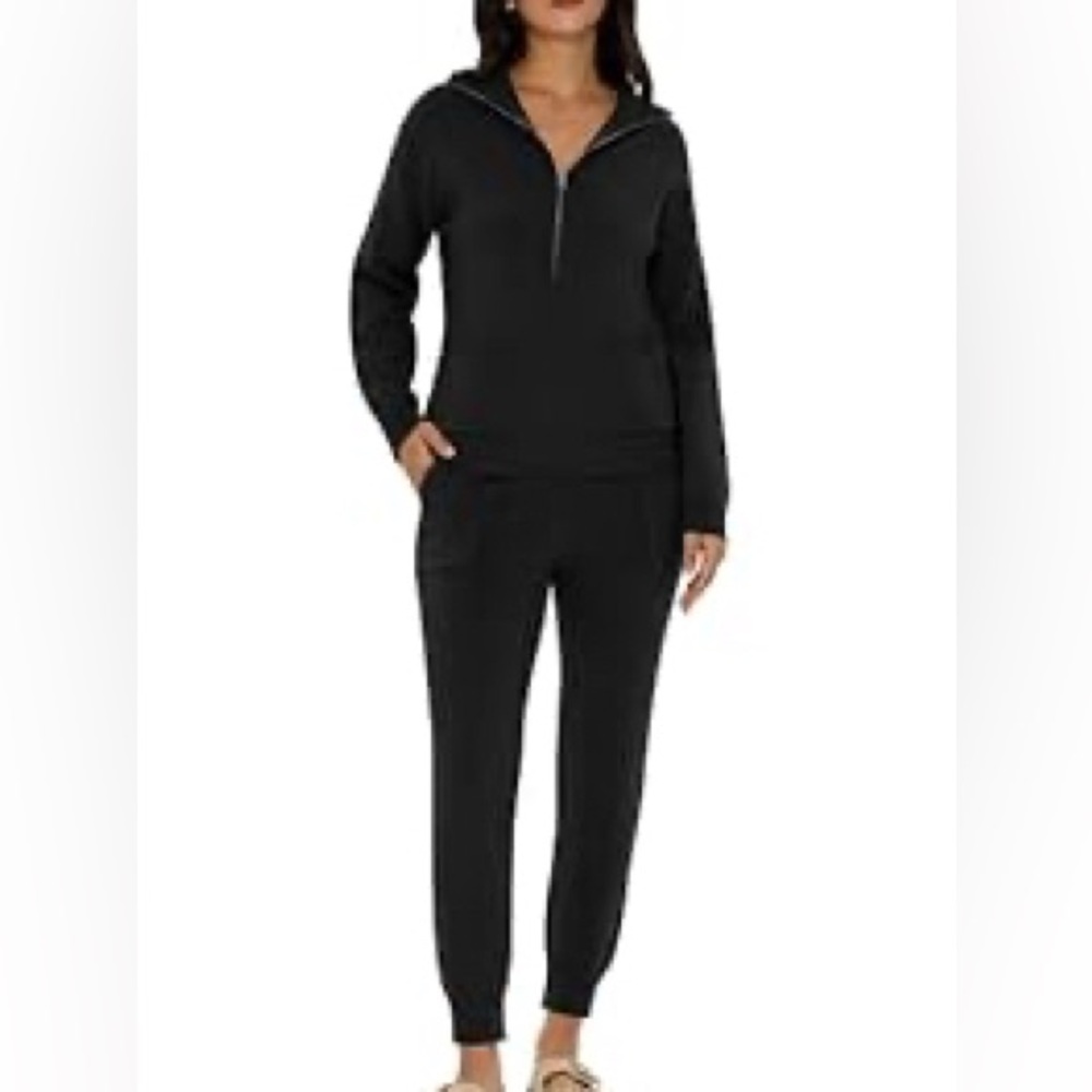 2 Piece Sweater Loungewear Jogger Set